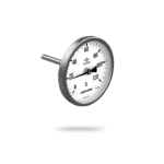 PAKKENS თერმომეტრი უკანა მიერთებით  Ø63, 0-120°, 1/2"