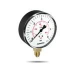 PAKKENS მანომეტრი Ø100 / 0-100bar / CL.2,5 , 1/2", ქვედა მიერთებით - Image 2