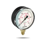 PAKKENS მანომეტრი Ø100 / 0-100bar / CL.2,5 , 1/2", ქვედა მიერთებით - Image 3