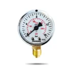 PAKKENS მანომეტრი Ø50 / 0-10bar / CL.2,5 , 1/4", ქვედა მიერთებით - Image 4