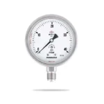 PAKKENS მანომეტრი გაზის Ø63 / 0-100Mbar / CL.1,6 , 1/4" ქვედა მიერთებით - Image 2